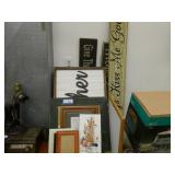 Lot of Decor Pictures and Signs