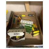 Flat of 20 gauge ammo 1 1/2 boxes full