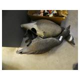 2 Goose Decoys