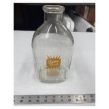 Golden Flavor Dairy Baraboo/ Madison Milk Bottle