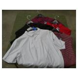 5 Knit Shirts Size XL