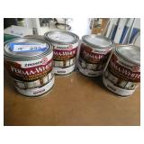 4 Quarts Zinsser Semi Gloss White Interior Latex