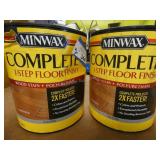 2 Gal. Minwax Floor Finish Gloss Gunstock