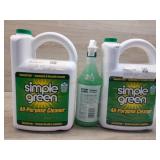 Cleaner. 1 simple green concentrate, 1 simple