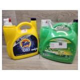 1 bottle of Tide laundry detergent 1 bottle of