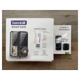 1 Hornbill smart lock 1 Mubview smart doorbell