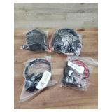 Set of 4 gaming headphones