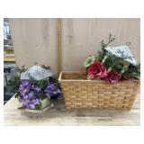 2x Ganging Decor, Basket