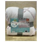 Full/Queen 3-Piece Comforter Set Light Pink