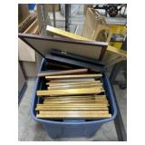 Box of Misc Frames, Various Sizes