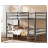 Twin over twin bunk bed we did not assemble to