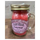 Fruity Hoops jar candle