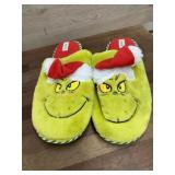 Size 13-14 Grinch slippers