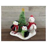 Holiday decor - christmas tree/snowman and