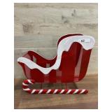 Santa Sleigh Holiday Decor