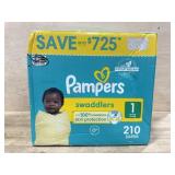 Pampers size 1