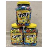 Peanut M&Mï¿½s - 3 Containers