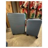 2 piece wheelie luggage with telescoping handle