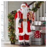 5 Ft Animated Singing Santa