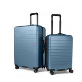 2 piece wheelie Hardside luggage with telescoping