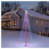 12 Ft Multicolor Lightshow Tree