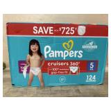 Pampers size 5