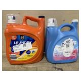 Laundry detergent and downy