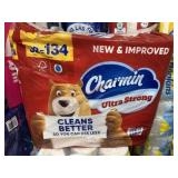 Charmin 32 rolls ultra strong red pack