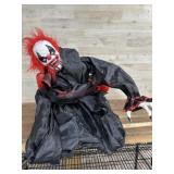 Scary clown figure