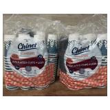 Chinet cups & lids - 2 bags