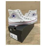 White converse high tops men