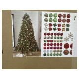 76 piece shatterproof ornament set