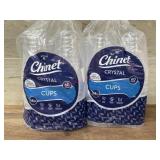 Chinet plastic cups 60ct x 2