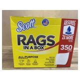 Scott 350 rags in a box