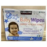 9 pack Kirkland baby wipes