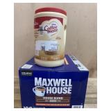 Maxwell house k cups nd coffee mate creamer