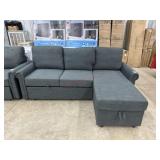 Hamilton storage sofa bed with reversible