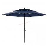 PHI VILLA 10 ft. Market Patio Umbrella in 3-Layer