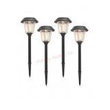 LED solar path lights 4pk