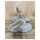 Ladies Suede Slippers Size 8