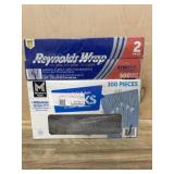 Reynolds Wrap Double Pk & 300 Pc Clear Forks