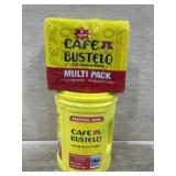 Cafe Bustelo ground coffee Brick Bags 4ct and