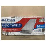 Marathon Multi Fold Towels 4000 Ct