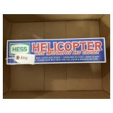 HESS HELICOPTER WITH MOTORCYCLE & CRUISER - 2001 (