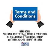 REMINDER - YOU HAVE AGREED TO ALL TERMS & CONDITIO