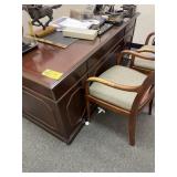 OFFICE SUITE - 1- DESK / 1- DESK CHAIR (WORN) / 2-