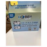 BOX HOBBY ARMOR 3.5x4.5 CARD SHIPPING PROTECTORS -