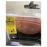 FOOTBALL IN CASE - SIGNED MARK BUONICONTI