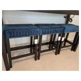 3PC COUNTER STOOLS