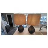 2PC TABLE LAMPS